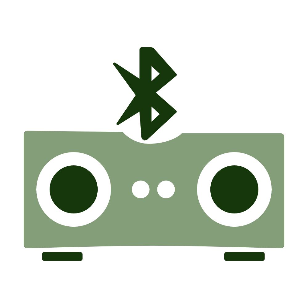 pictogramme enceinte connectée