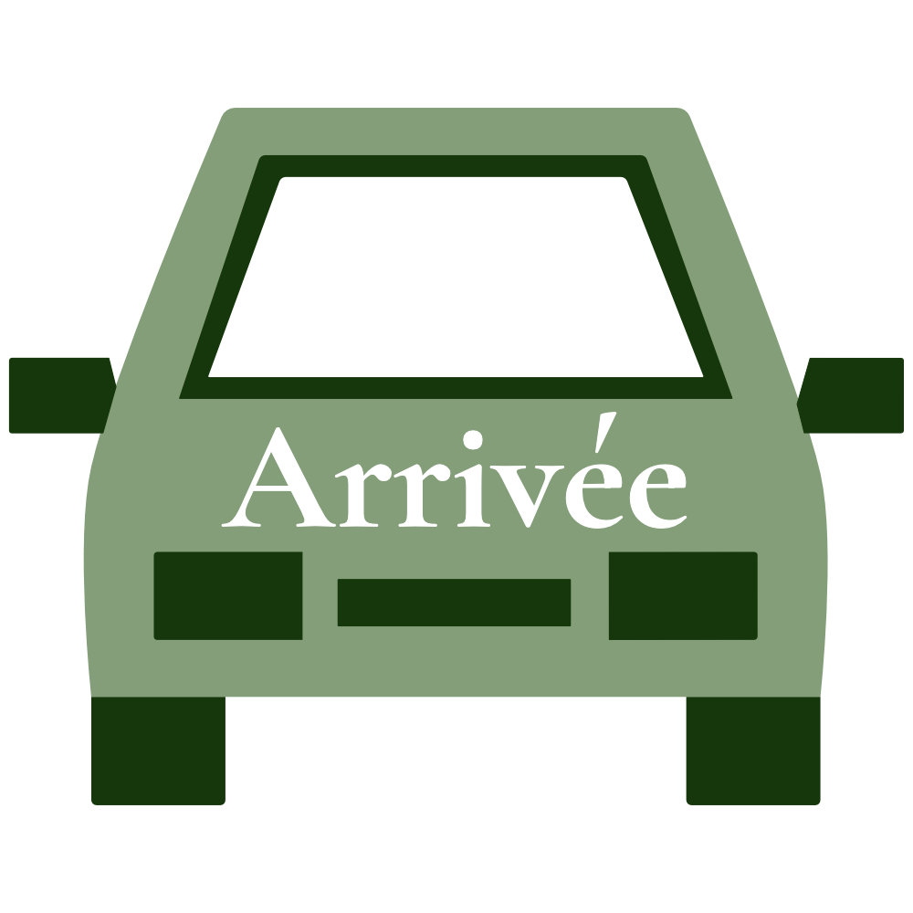 pictogramme arrivée